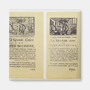 Zwei Seiten 'vom La Grande Colere de Pere Magnet
