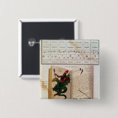 Zwei Seiten 'von den Weisen Button (Vorne & Hinten)