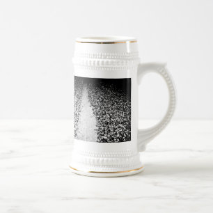 zwei Seiten von Kakao Bierglas