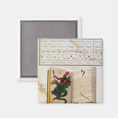 Zwei Seiten von "The Magus" Magnet (Vorderseite/Rückseite)