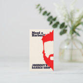 Zwei Seiten vor und nach Visitenkarte (Stehend Vorderseite)