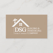 Zwei Seiten zum Umstellen der Visitenkarte (Vorderseite)