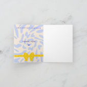 Zwei-seitige Baby-Dusche-Einladung Einladung (Innenseite)