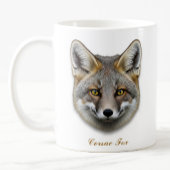 Zwei-seitige Corsac Fox Coffee Tasse Design