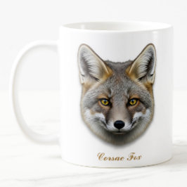 Zwei-seitige Corsac Fox Coffee Tasse Design