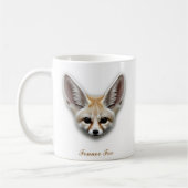 Zwei-seitige Fennec Fox Coffee Tasse Design (Links)