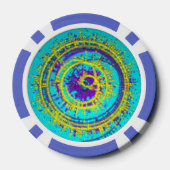 Zwei-seitige Poker-Chips Pokerchips (Rückseite)