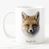 Zwei-seitige Swift-Fox-Tasse Kaffeetasse
