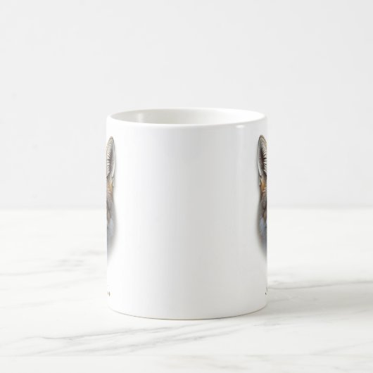 Zwei-seitige Swift-Fox-Tasse Kaffeetasse (Mittel)