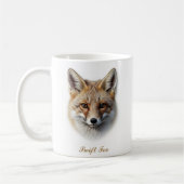 Zwei-seitige Swift-Fox-Tasse Kaffeetasse (Links)