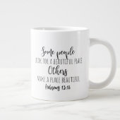 Zwei-seitige - Tasse-Riesenkaffee-Tasse Jumbo-Tasse (Rechts)