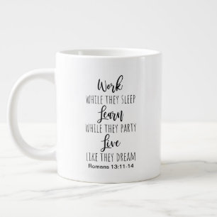 Zwei-seitige - Tasse-Riesenkaffee-Tasse Jumbo-Tasse