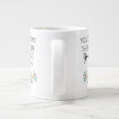 Zwei-seitige - Tasse-Riesenkaffee-Tasse Jumbo-Tasse (Rückseite)