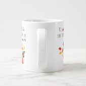 Zwei-seitige - Tasse-Riesenkaffee-Tasse Jumbo-Tasse (Rückseite)