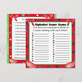 Zwei seitliche Duschspiele Watermelon Themenwelt Einladung