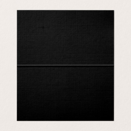 Zwei seitliche Mit Monogramm Schwarzgraukalligraph Visitenkarten (Innenseite Aufgefaltet)