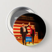 Zwei Senatoren, ein Staat Button (Vorne & Hinten)