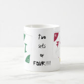 Zwei Sets von vier! Kaffeetasse (Mittel)
