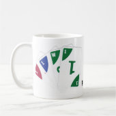 Zwei Sets von vier! Kaffeetasse (Links)