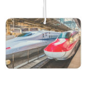 Zwei Shinkansen am Bahnhof Tokio Autolufterfrischer (Vorderseite)