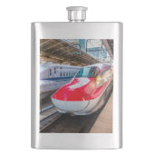 Zwei Shinkansen am Bahnhof Tokio Flachmann (Vorderseite)