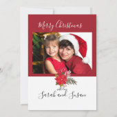 Zwei Side Foto Weihnachten (Rückseite)