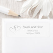 Zwei Silberhörer verflochten (Insitu)