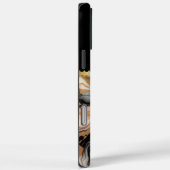 Zwei Silhouetten verschmelzen in Harmonie. Case-Mate iPhone Hülle (Rückseite / Rechts)