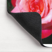 Zwei Silver Jubilee-Rose-Blume Mousepad (Ecke)