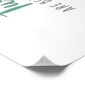 zwei sind besser als ein christliches Poster (Ecke)