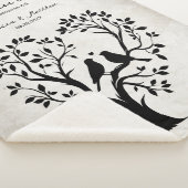 Zwei sind besser als einer mit herzförmigem Baum Sherpadecke (3/4)