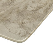 Zwei Sitzbänke (Wildtiere) (Albrecht Durer) Schneidebrett (Ecke)