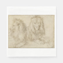 Zwei Sitzbänke (Wildtiere) (Albrecht Durer)