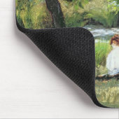Zwei Sitzfrauen Mousepad (Ecke)