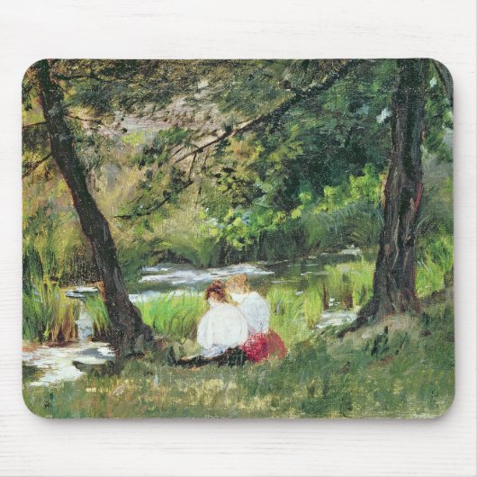Zwei Sitzfrauen Mousepad (Vorne)