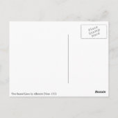 Zwei Sitzmöbel von Albrecht Durer Postkarte (Rückseite)