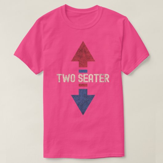 Zwei Sitzplätze T-Shirt (Design vorne)