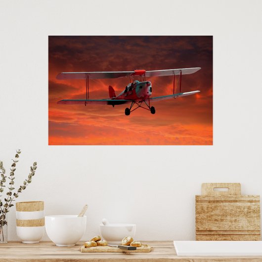 Zwei Sitzplätze Tigermoth Poster (Küche)