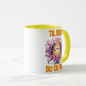 Zwei Skelette, die bis zum Tod Hände halten, mache Tasse (VorderseiteRechts)