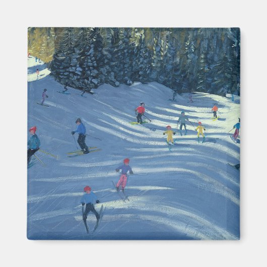 Zwei Skipisten 2004 Magnet (Vorne)