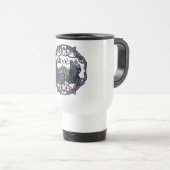Zwei Skye Terrier Celtic Travel Mug Reisebecher (VorderseiteRechts)