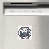 Zwei Skye Terrier im Keltischen Kreis Magnet (In Situ (Geschirrspüler))