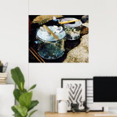 Zwei Snare Drums Poster (Heimbüro)