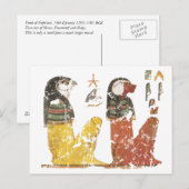 Zwei Söhne von Horus Postkarte (Vorne/Hinten)
