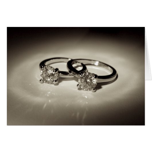 Zwei Solitaire-Ringe (Vorderseite (Horizontal))