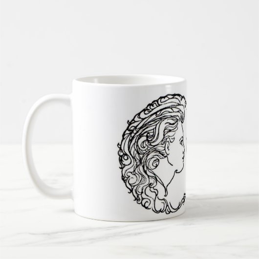 Zwei Sonne-Tasse Kaffeetasse (Links)