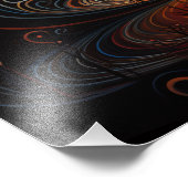 Zwei Sonnen im Sonnenuntergang Fotodruck (Ecke)