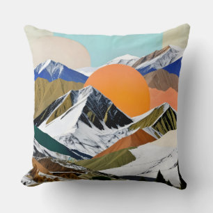 Zwei Sonnenaufgänge Kissen