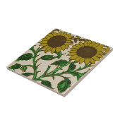 Zwei Sonnenblumen Fliese (Seite)