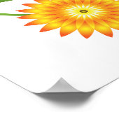 Zwei Sonnenblumen-Pflanze Thunder_Cove Poster (Ecke)
